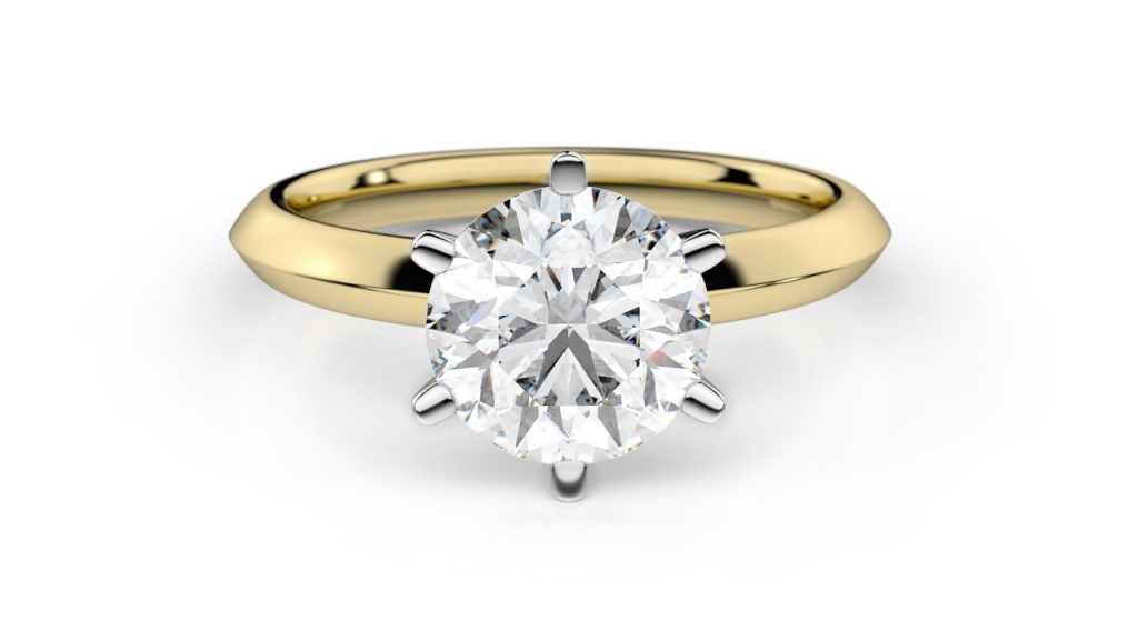 1 Carat G Colour SI1 Clarity Solitaire Diamond Engagement Ring $13900