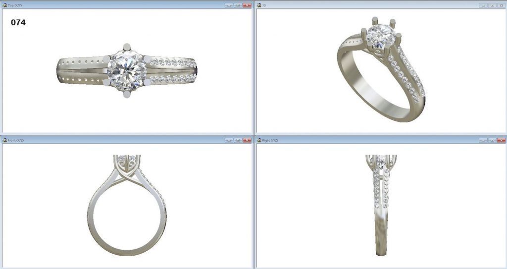 Ring Design in CAD Software