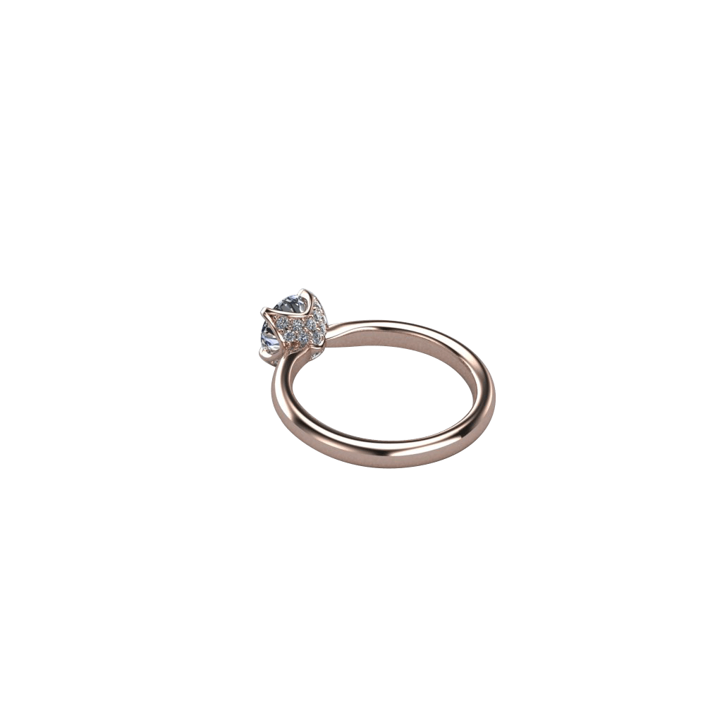  Rose  Gold  Engagement  Rings  Back in Vogue Diamondport 