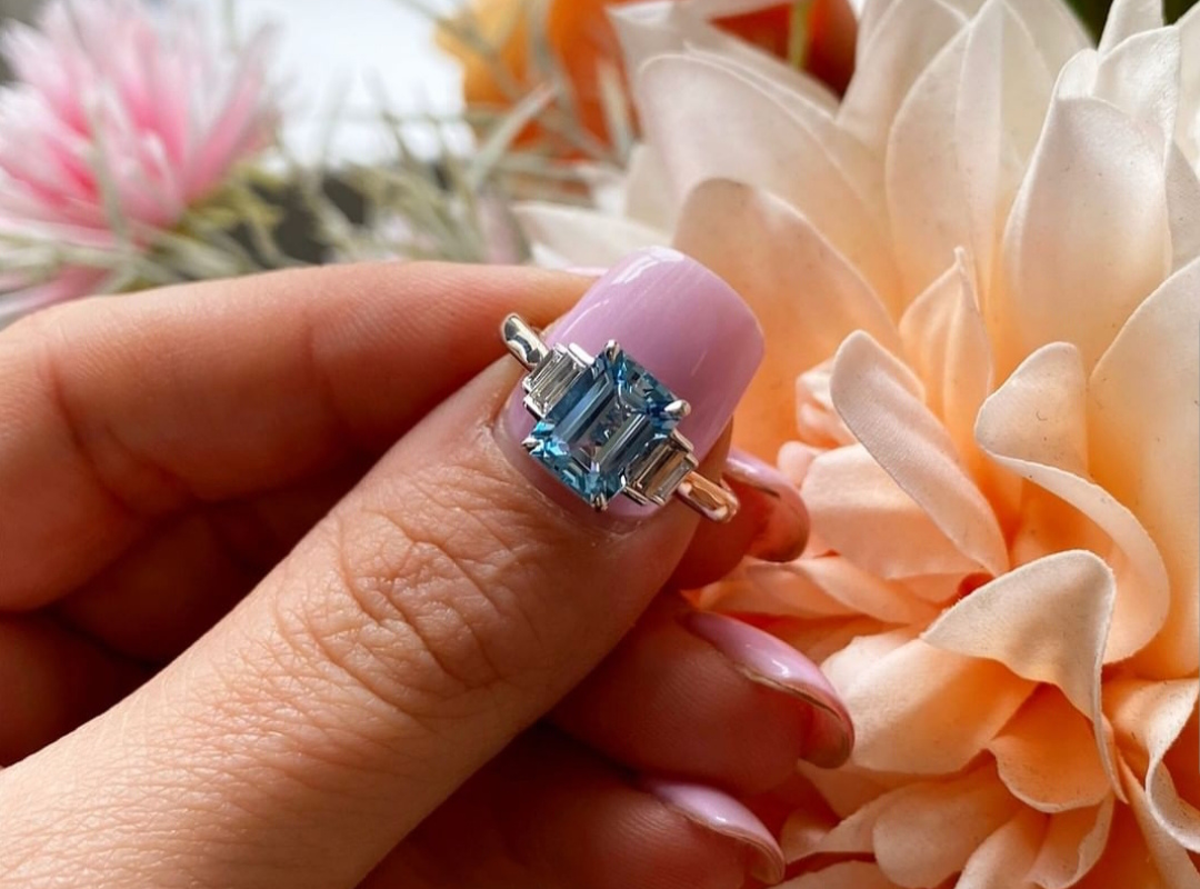 Aquamarine Engagement Rings- The Ocean On Your Finger - Diamondport