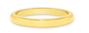 Yellow gold classic wedding ring Wedding ring classic in yellow gold