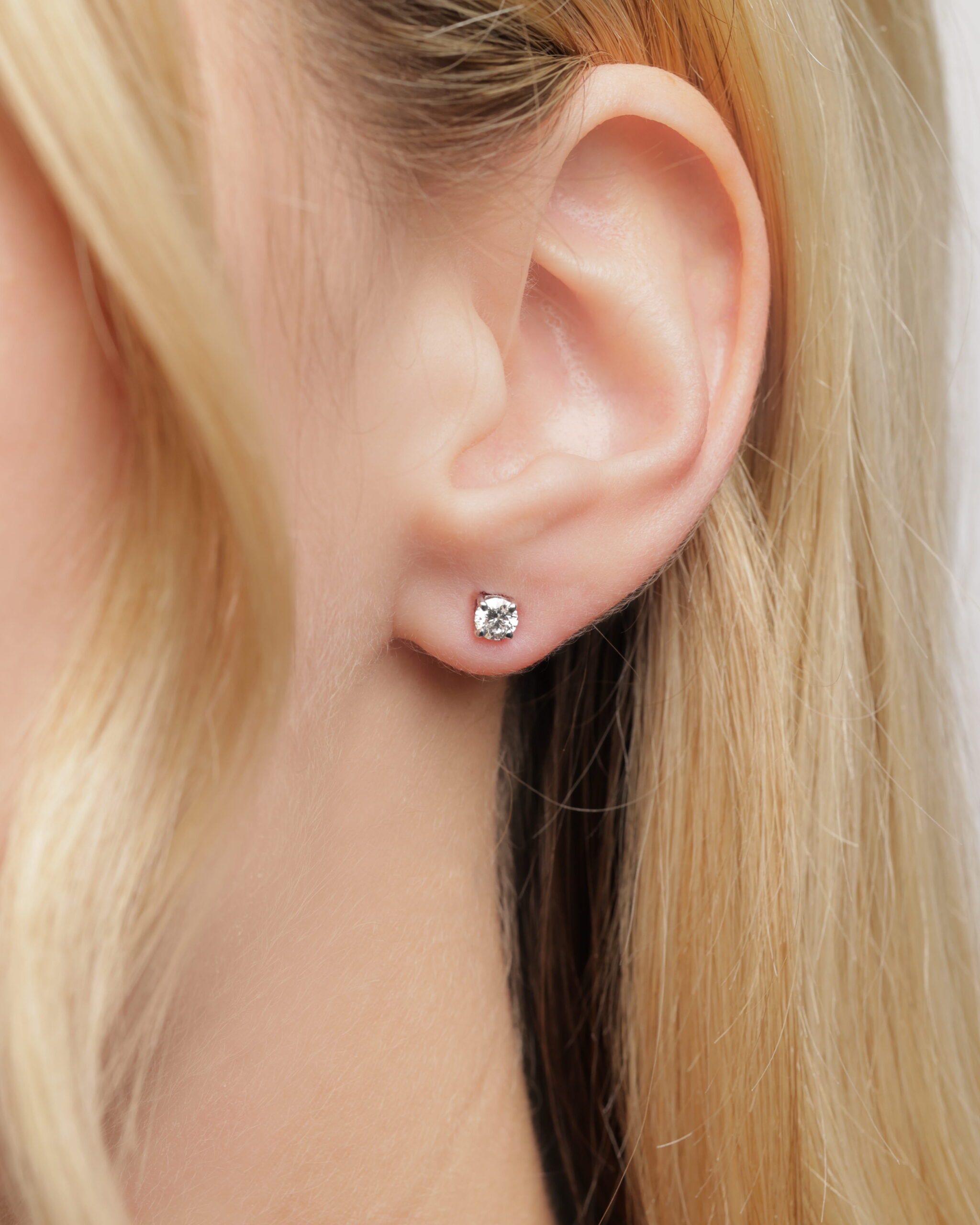Delicate Diamond Studs scaled