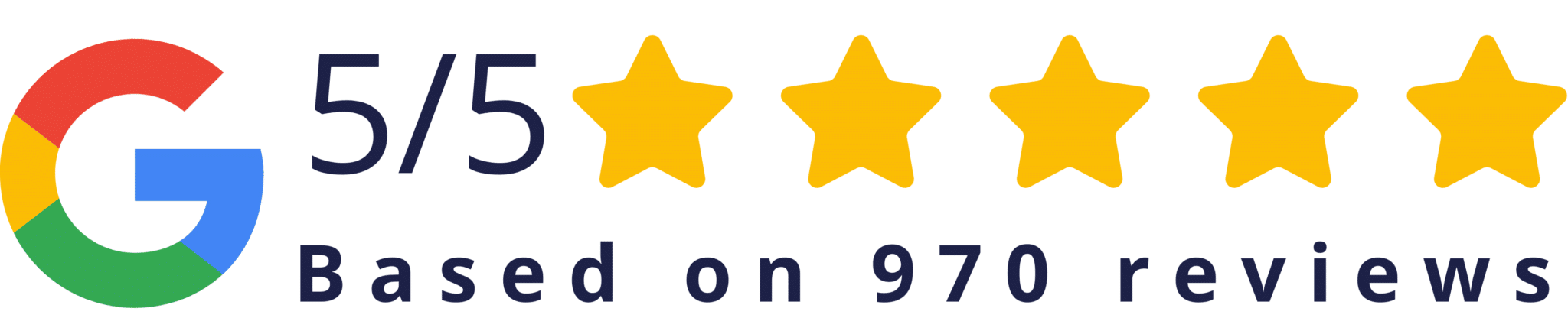 Google 5 Star Review Icon