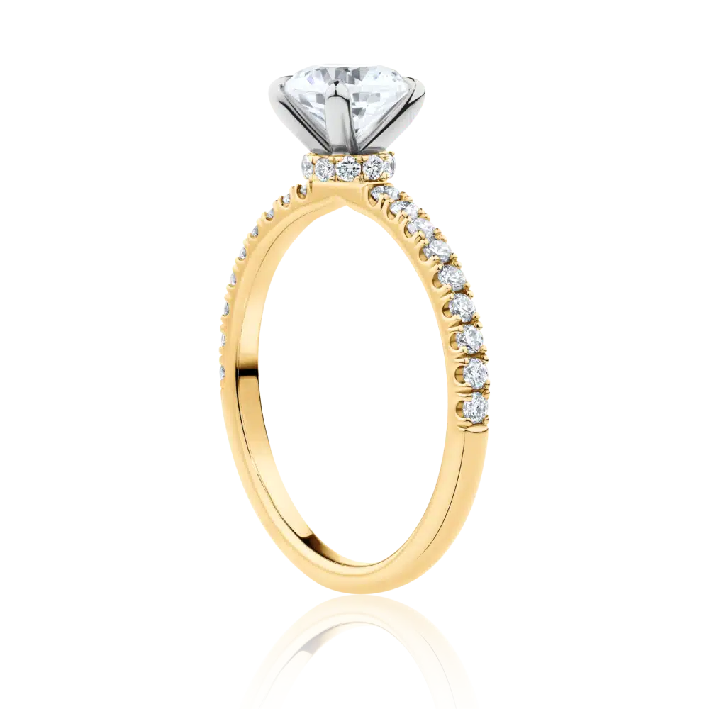 Lilly-pilly-side-yellow-gold-two-tone-round-cut-diamond-engagement-ring