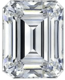 Emerald cut diamond shape