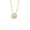 yg bezel pendant