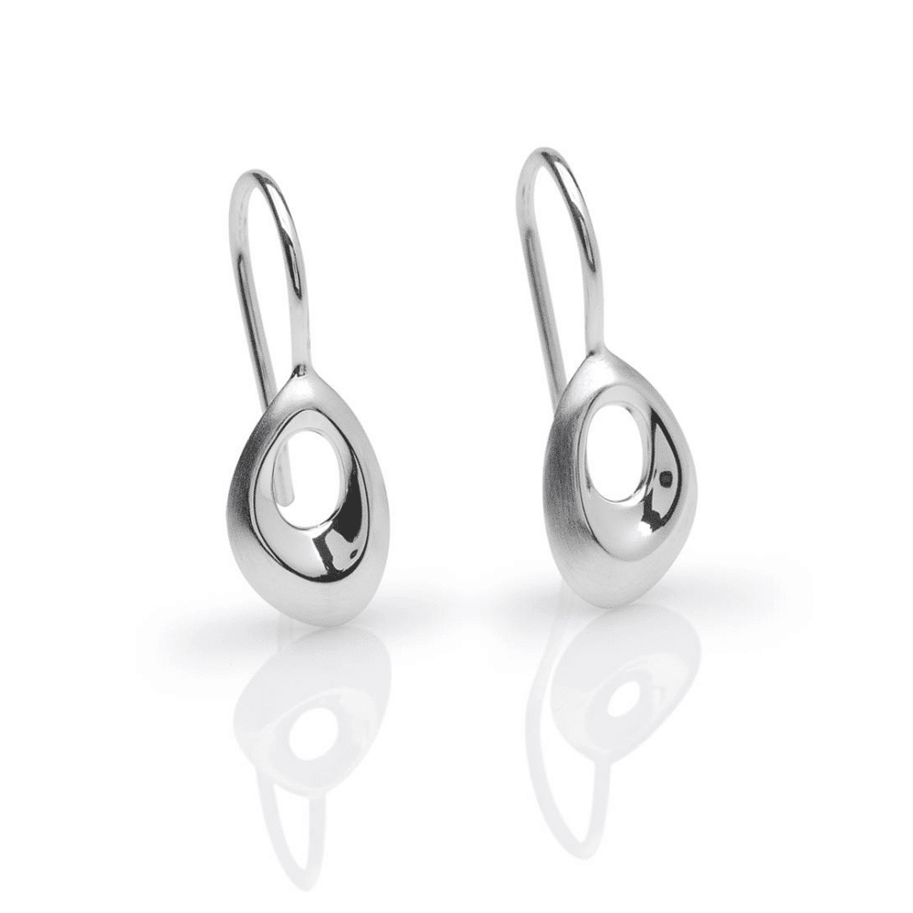 Oasis Sterling Silver Drop Earrings