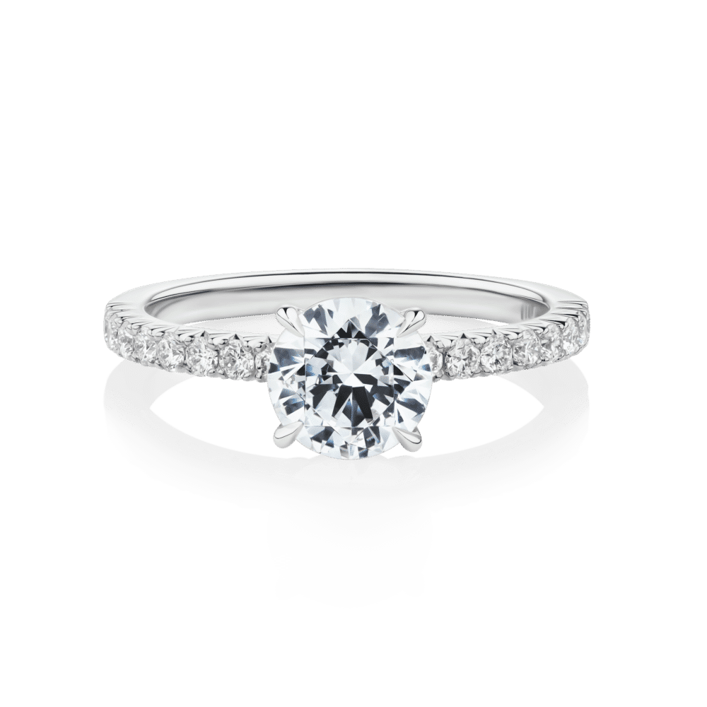 Dianella Round White Gold 0.60ct Diamond Ring