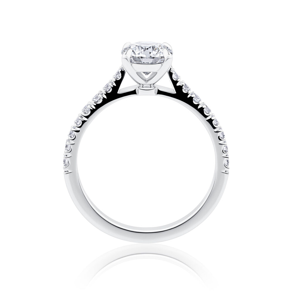 Bottlebrush 18ct White Gold