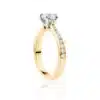 Acacia-side-yellow-gold-two-tone-round-4-claw-grain-set-diamond-engagement-ring