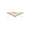 Hamilton Peaked Yellow Gold