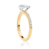Dianella-side-yellow-gold-two-tone-pear-cut-diamond-band-diamond-engagement-ring