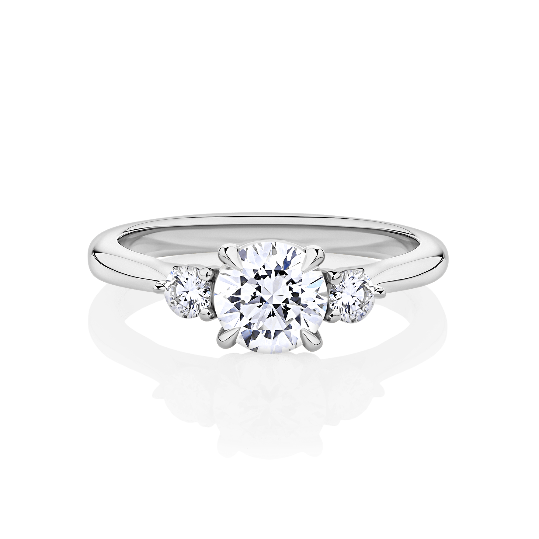 Frangipani Reverie White Gold