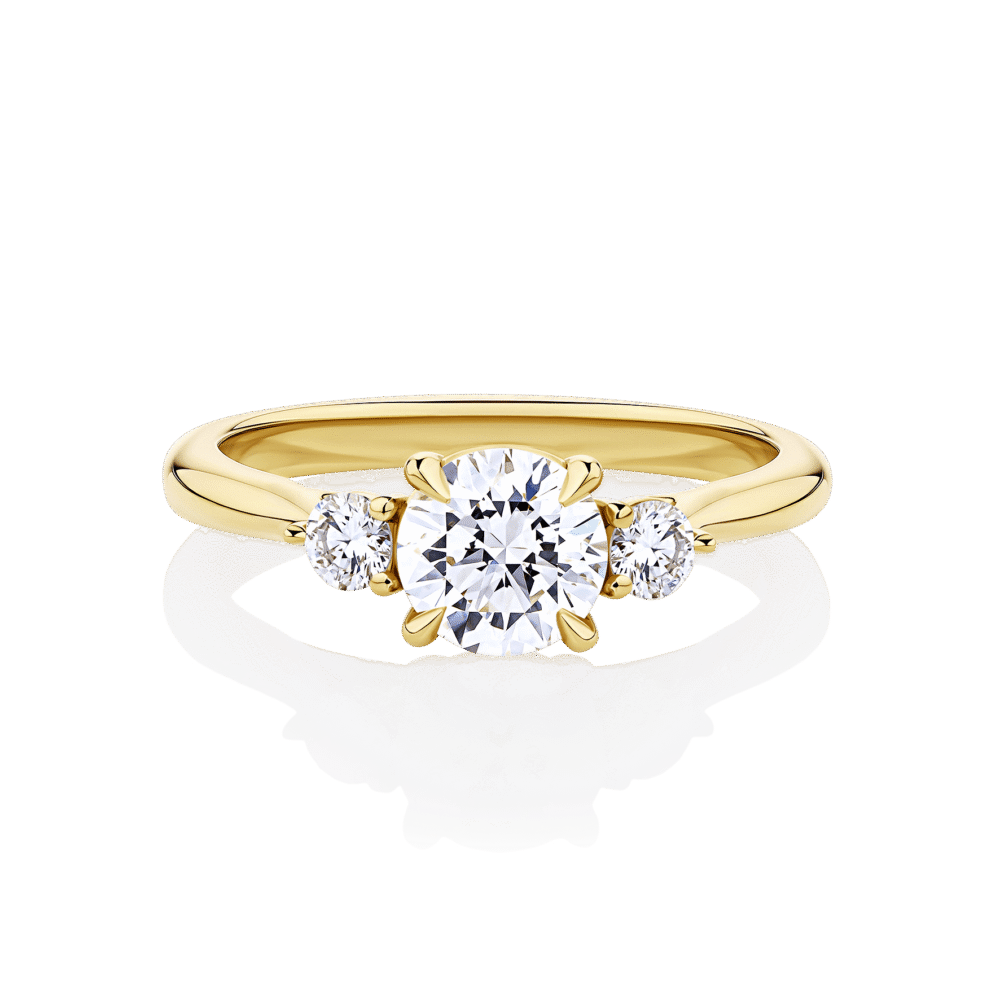 Frangipani Reverie Yellow Gold