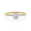 Lilly-pilly-yellow-gold-round-cut-diamond-engagement-ring