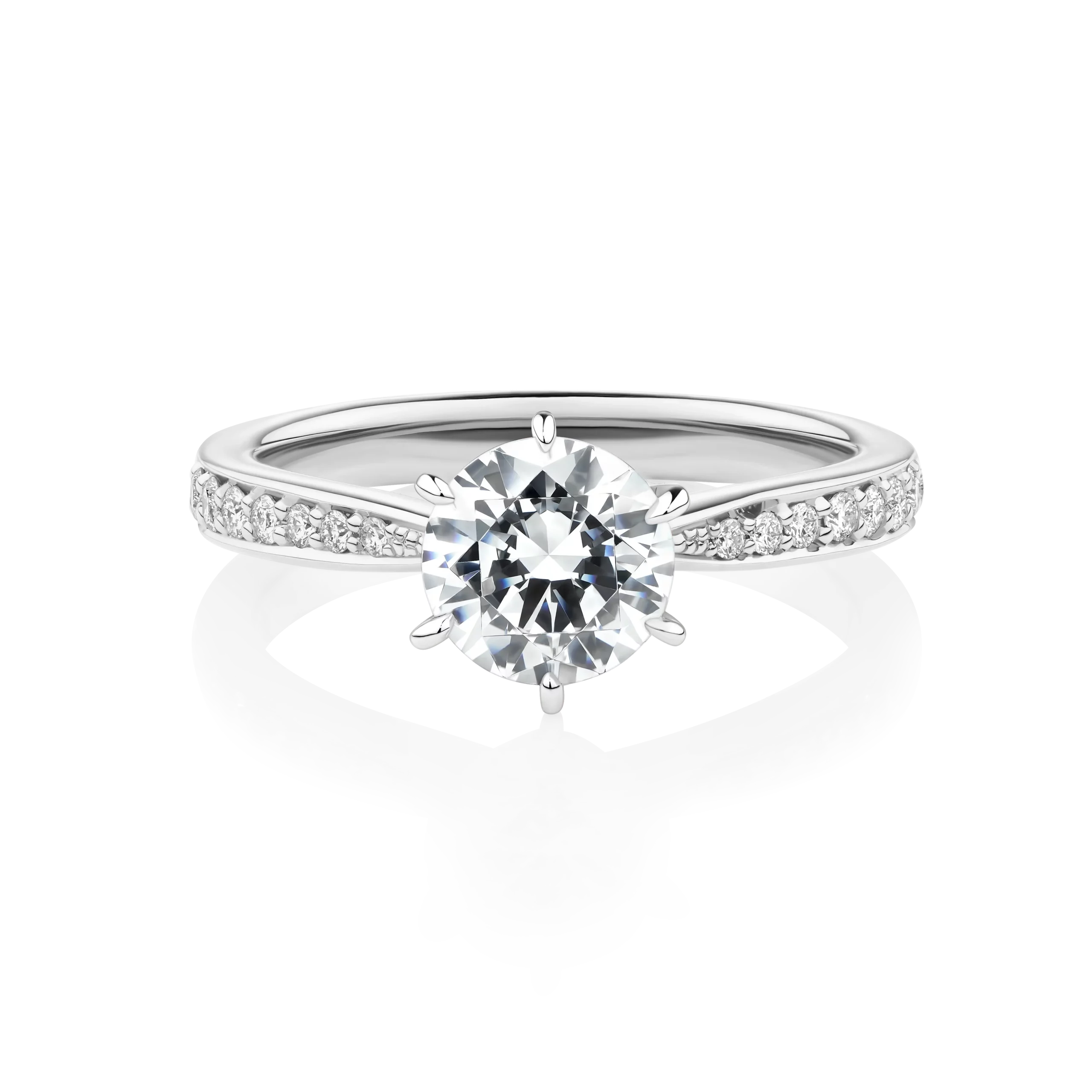 Rosella-White-Gold-Round-Cut-6-claw-Grain-Set-Diamond-Engagement-Ring