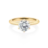 Southern-star-yellow-gold-6-claw-round-cut-diamond-engagement-ring