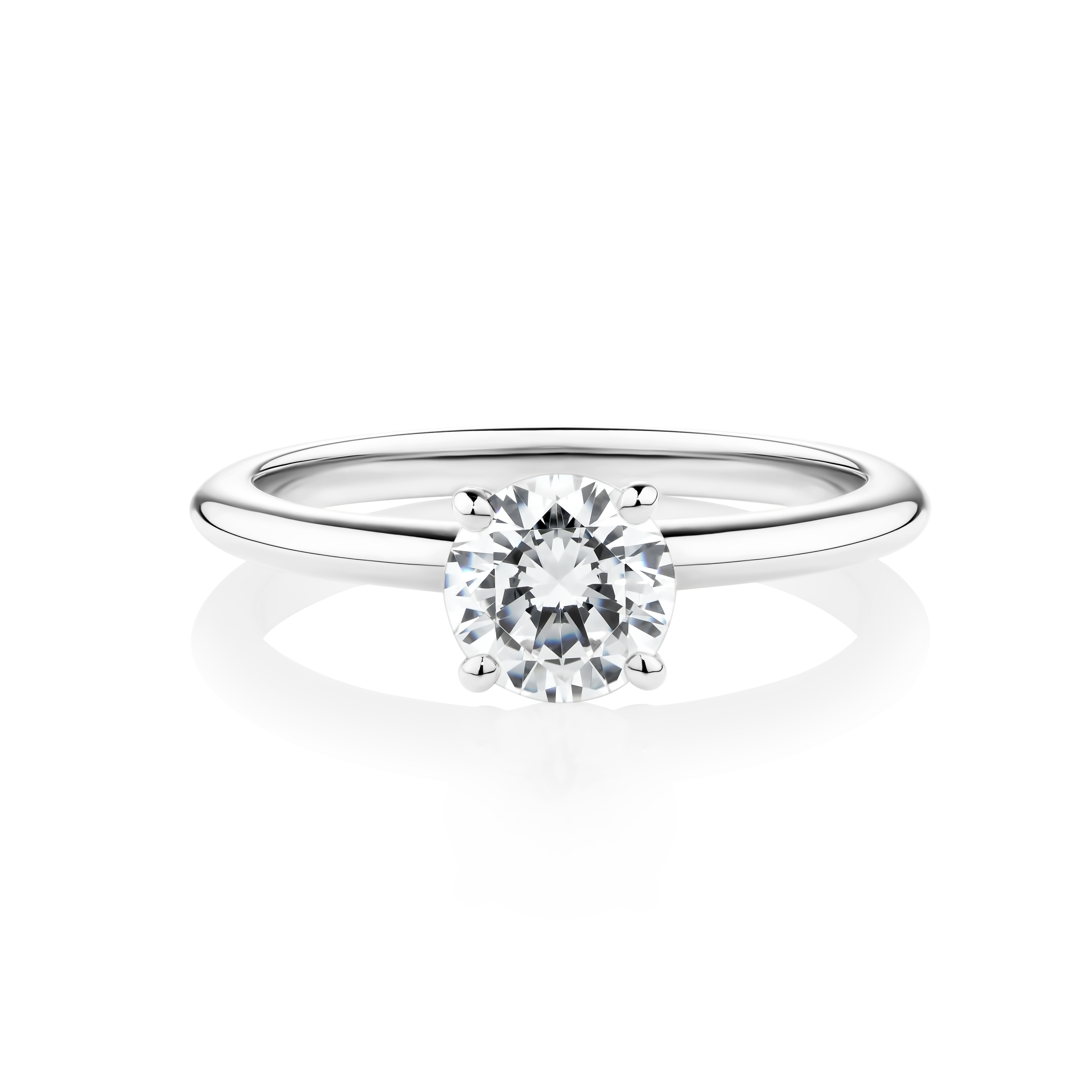 Waratah-Platinum-Round-Cut-Diamond-Engagement-Ring