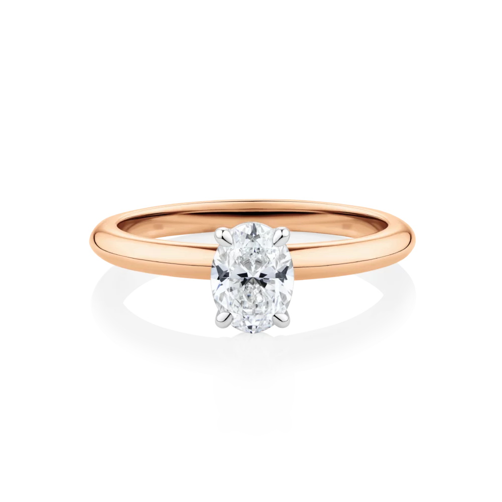 Waratah-rose-gold-two-tone-oval-cut-solitaire-diamond-engagement-ring