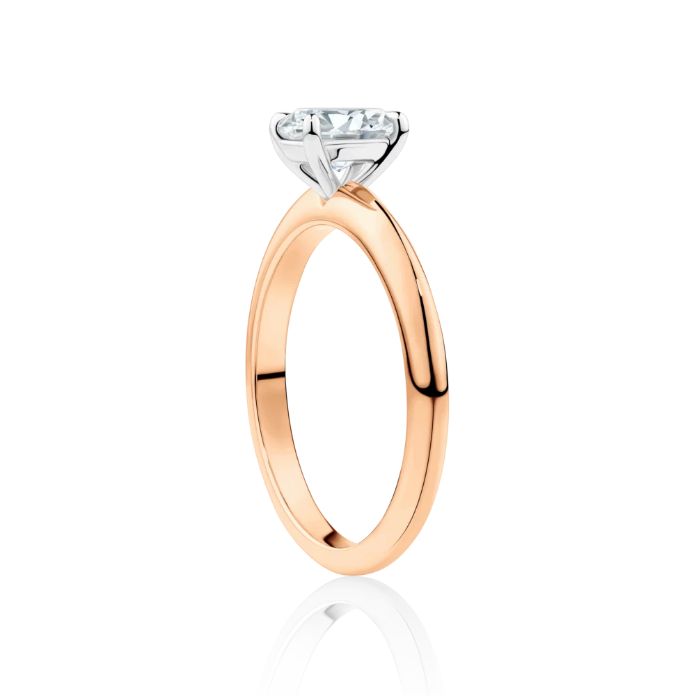 Waratah-side-rose-gold-two-tone-oval-cut-solitaire-diamond-engagement-ring
