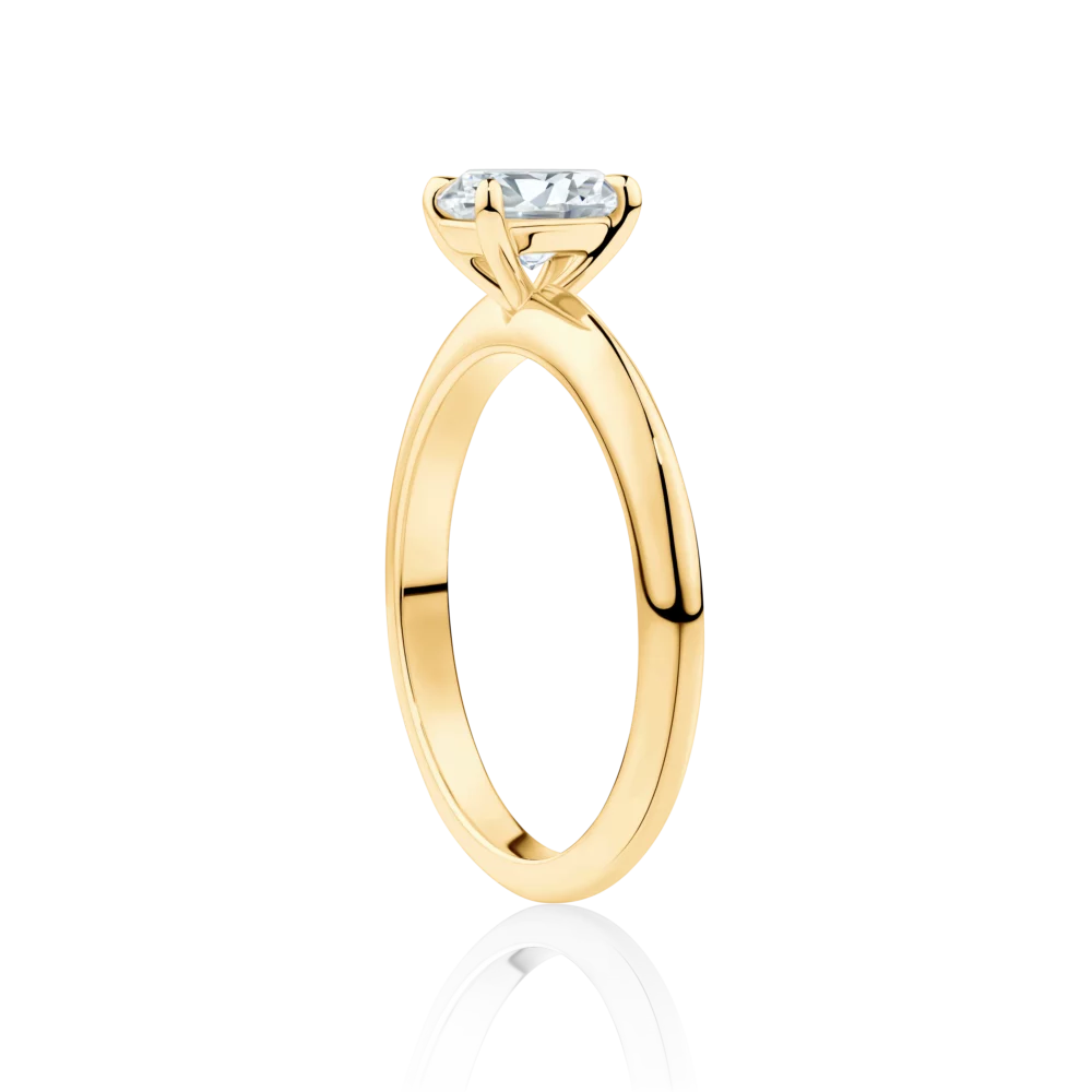 Waratah-side-yellow-gold-oval-cut-solitaire-diamond-engagement-ring