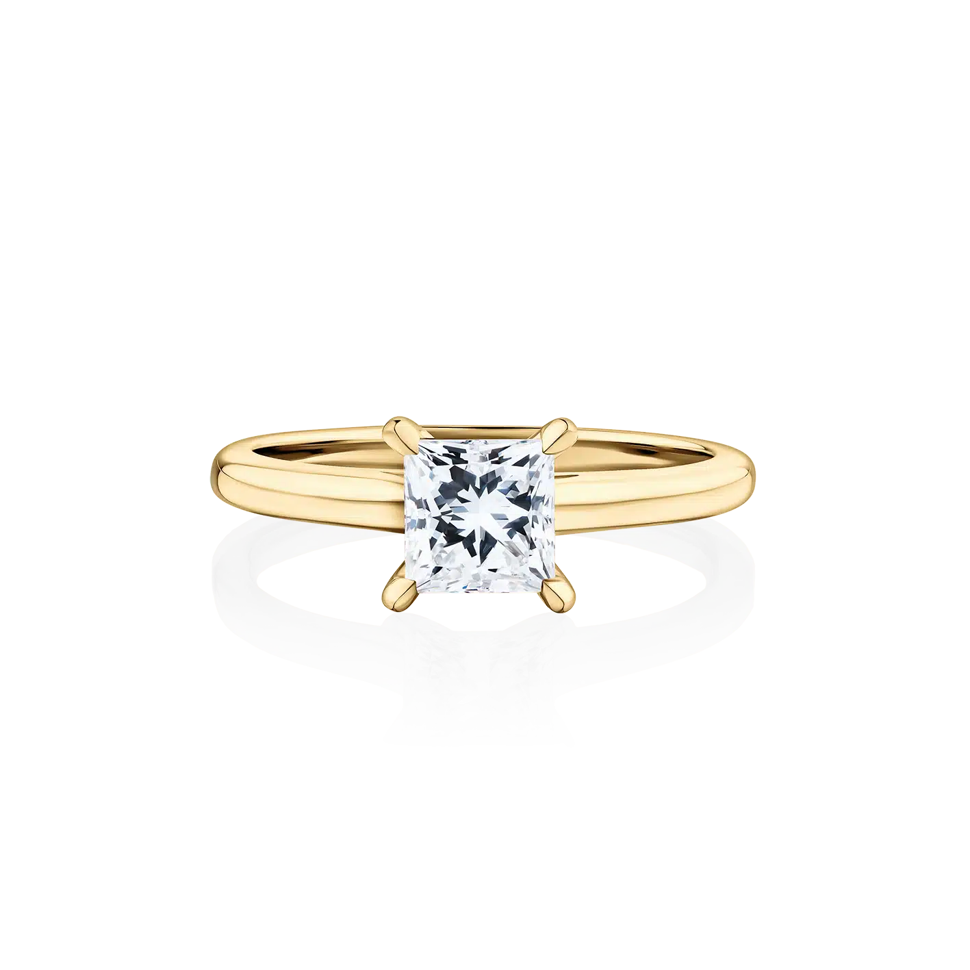 dryandra-princess-cut-diamond-4-claw-yellow-gold-engagement-ring