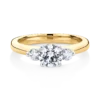 Banksia-yellow-gold-two-tone-trilogy-round-diamond-engagement-ring
