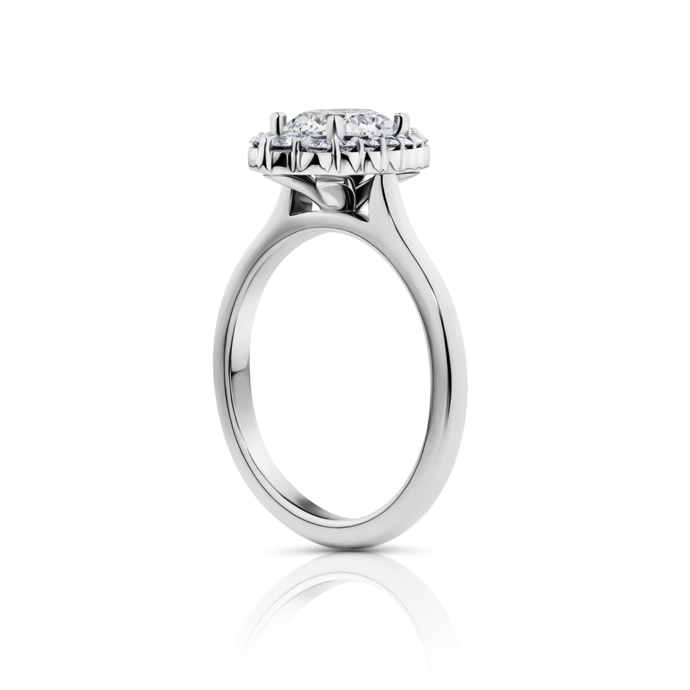Caladenia-side-platinum-halo-round-diamond-engagement-ring. Webp