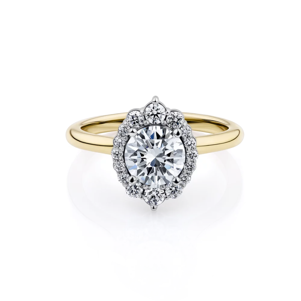Caladenia-yellow-gold-two-tone-halo-round-diamond-engagement-ring