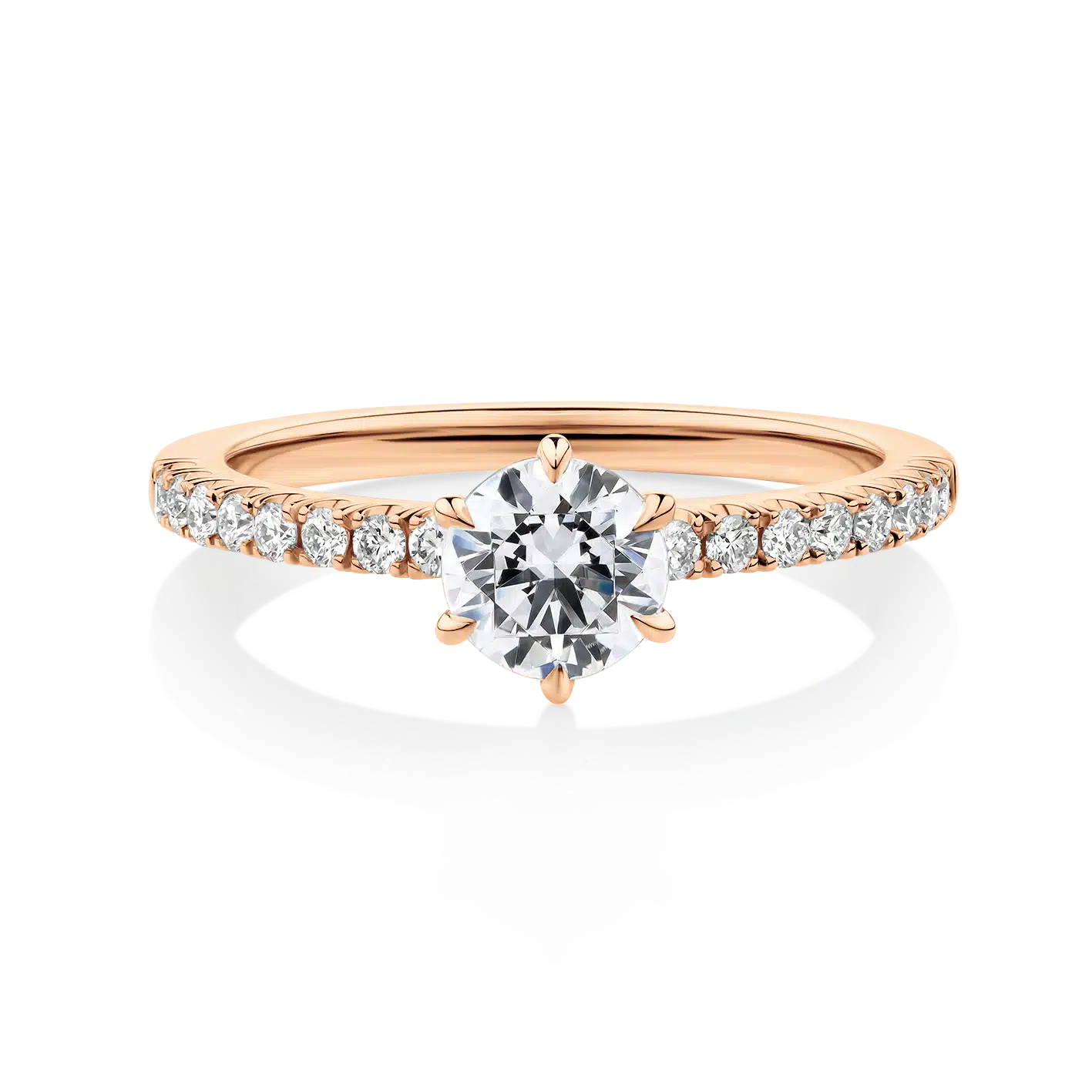 Dianella-Round-6-Claw-Rose-Gold-Round-Diamond-Engagement-Ring