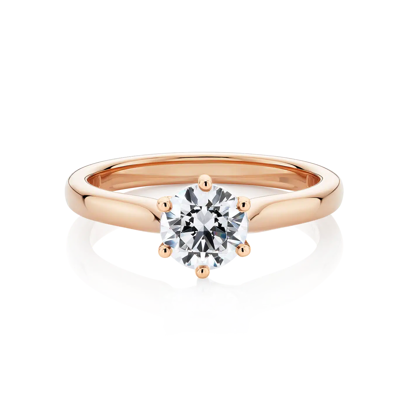 Gardenia-6-claw-Rose-Gold-Round-Diamond-Engagement-Ring