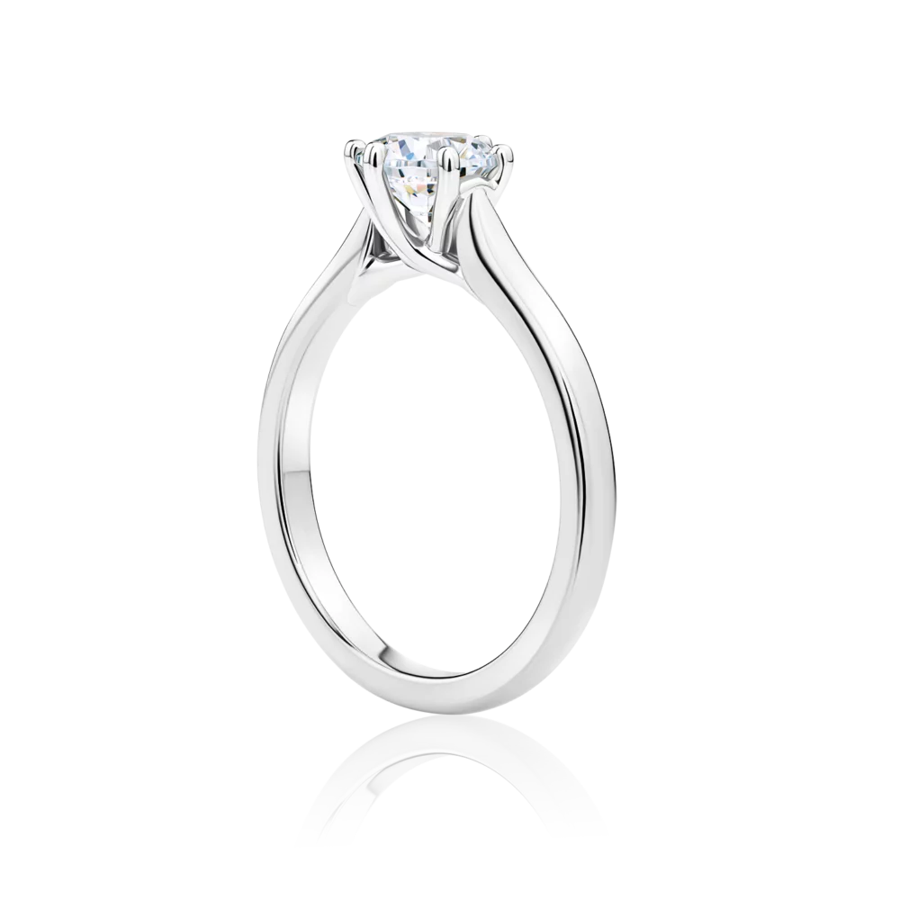 Gardenia-6-claw-white-gold-side-round-diamond-engagement-ring