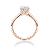 Gardenia 6 claw yellow gold