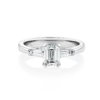 Grevillea-platinum-diamond-bridge-trilogy-emerald-diamond-engagement-ring