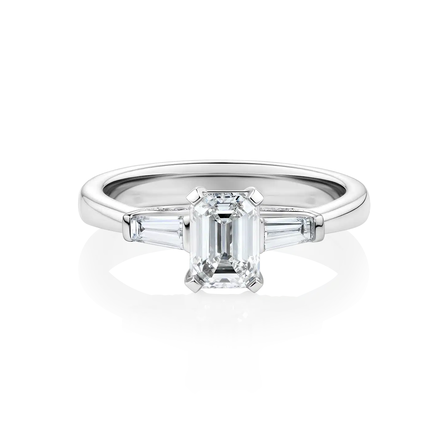 Grevillea-Platinum-Diamond-Bridge-Trilogy-Emerald-Diamond-Engagement-Ring
