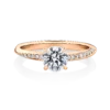 Hibiscus-rose-gold-round-diamond-engagement-ring