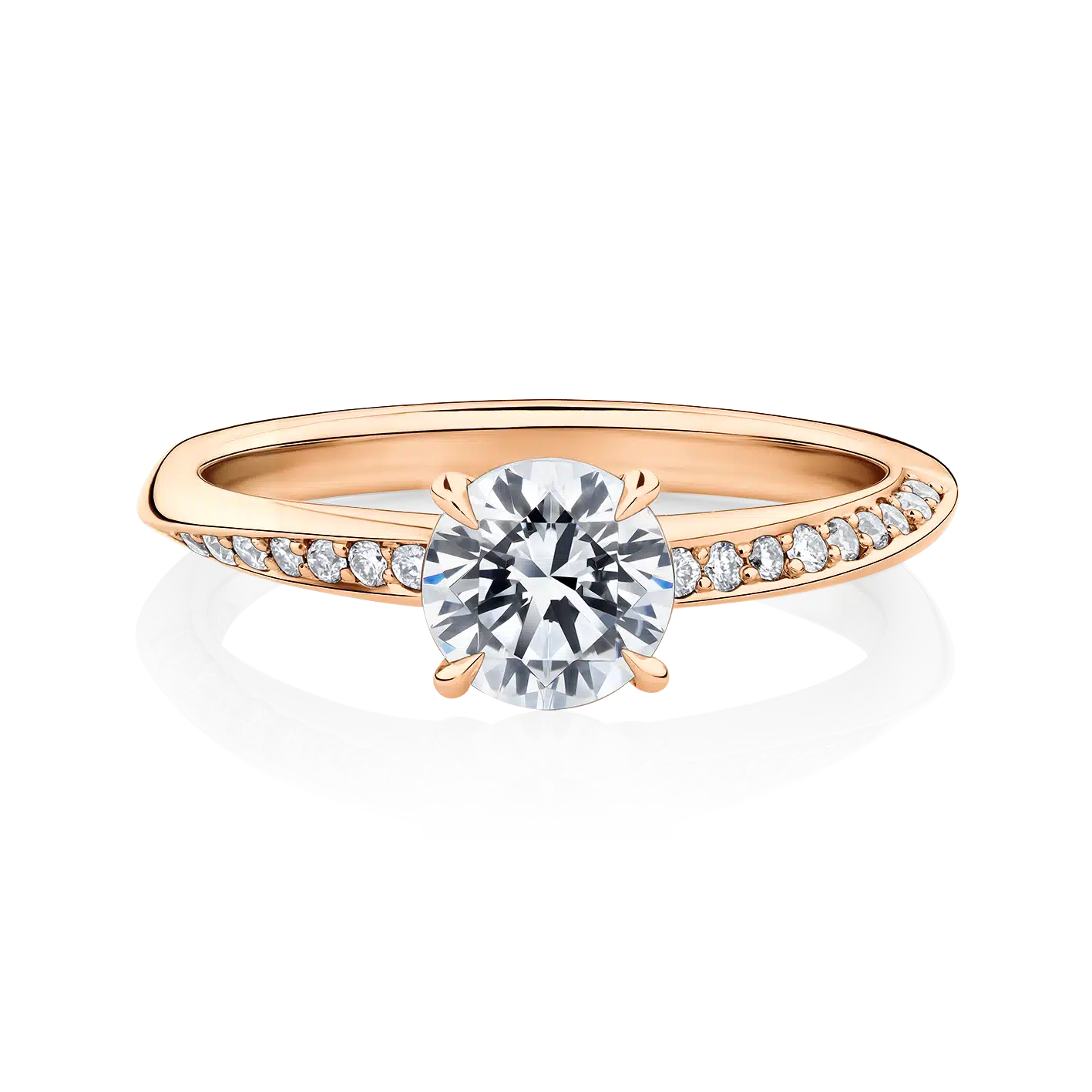 Hibiscus-Rose-Gold-Round-Diamond-Engagement-Ring