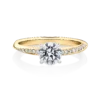 Hibiscus-yellow-gold-two-tone-round-diamond-engagement-ring
