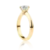 Honey myrtle-side-yellow-gold-round-diamond-engagement-ring