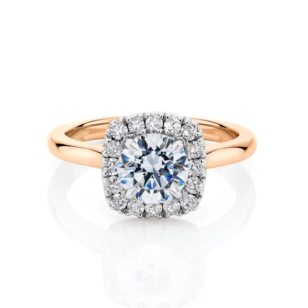 Laurina-rose-gold-two-tone-halo-round-diamond-engagement-ring