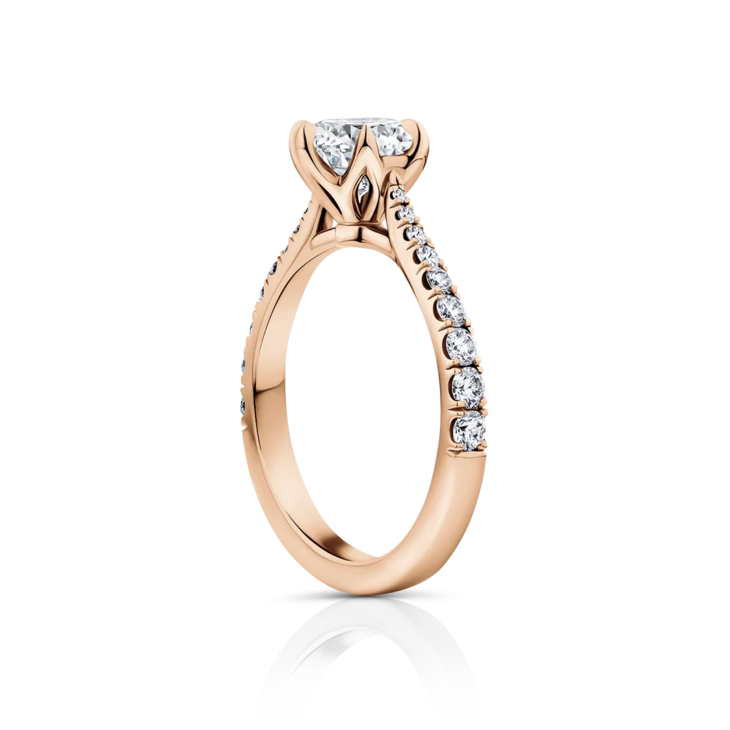 Maireana-Side-Rose-Gold-Round-Diamond-Engagement-Ring
