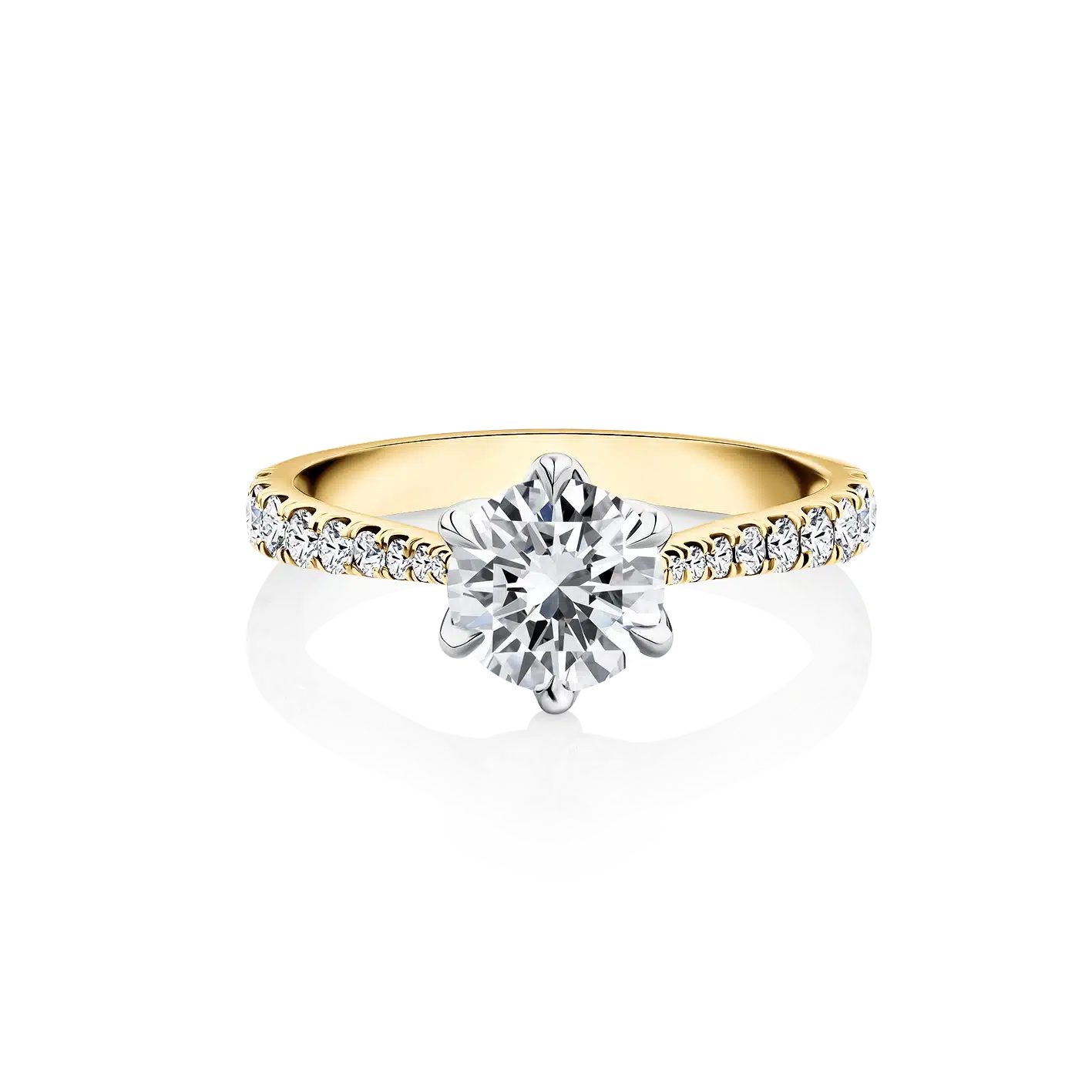 Maireana-Yellow-Gold-Two-Tone-Round-Diamond-Engagement-Ring