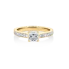 Pandorea-yellow-gold-princess-diamond-engagement-ring