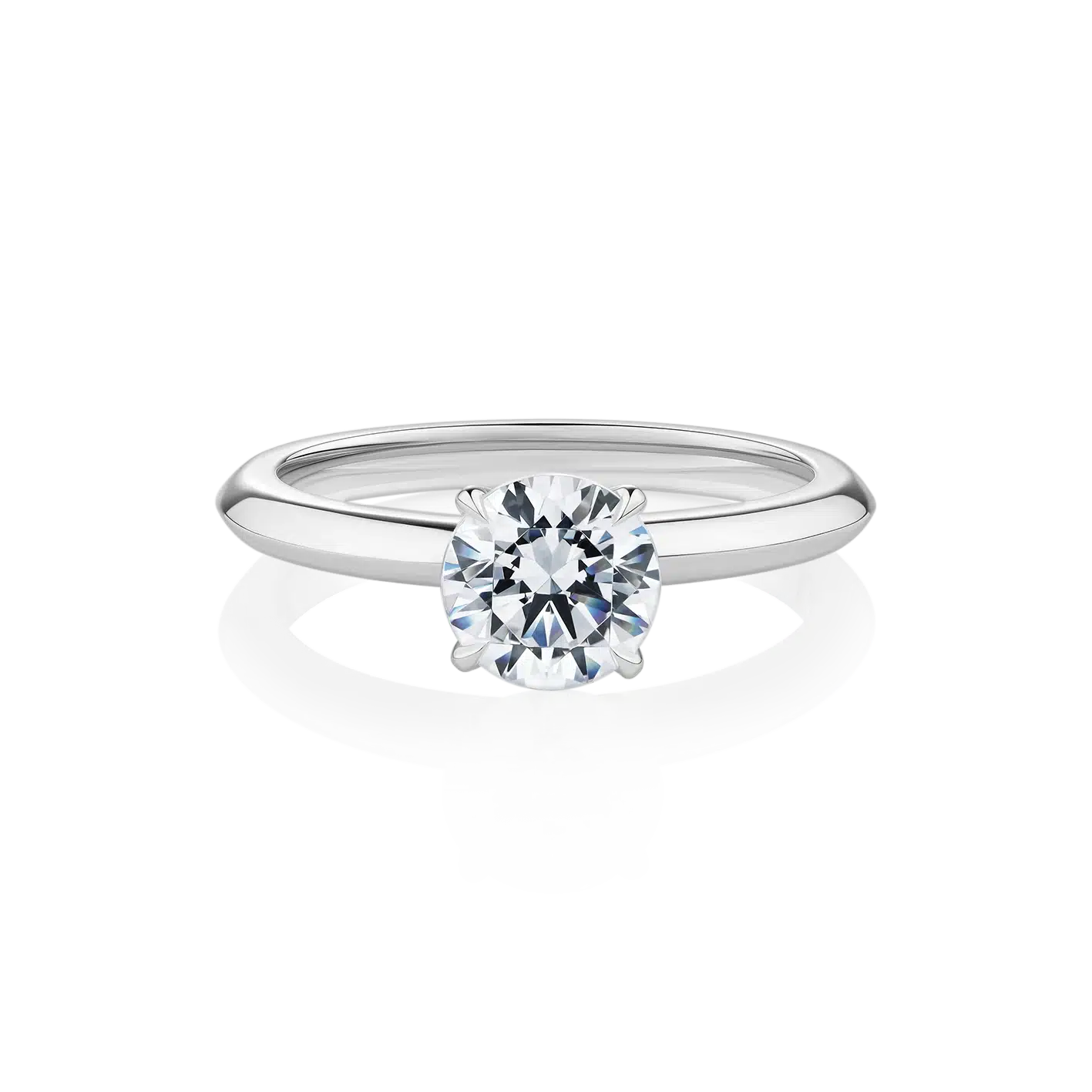 Sundew-Platinum-Round-Diamond-Engagement-Ring