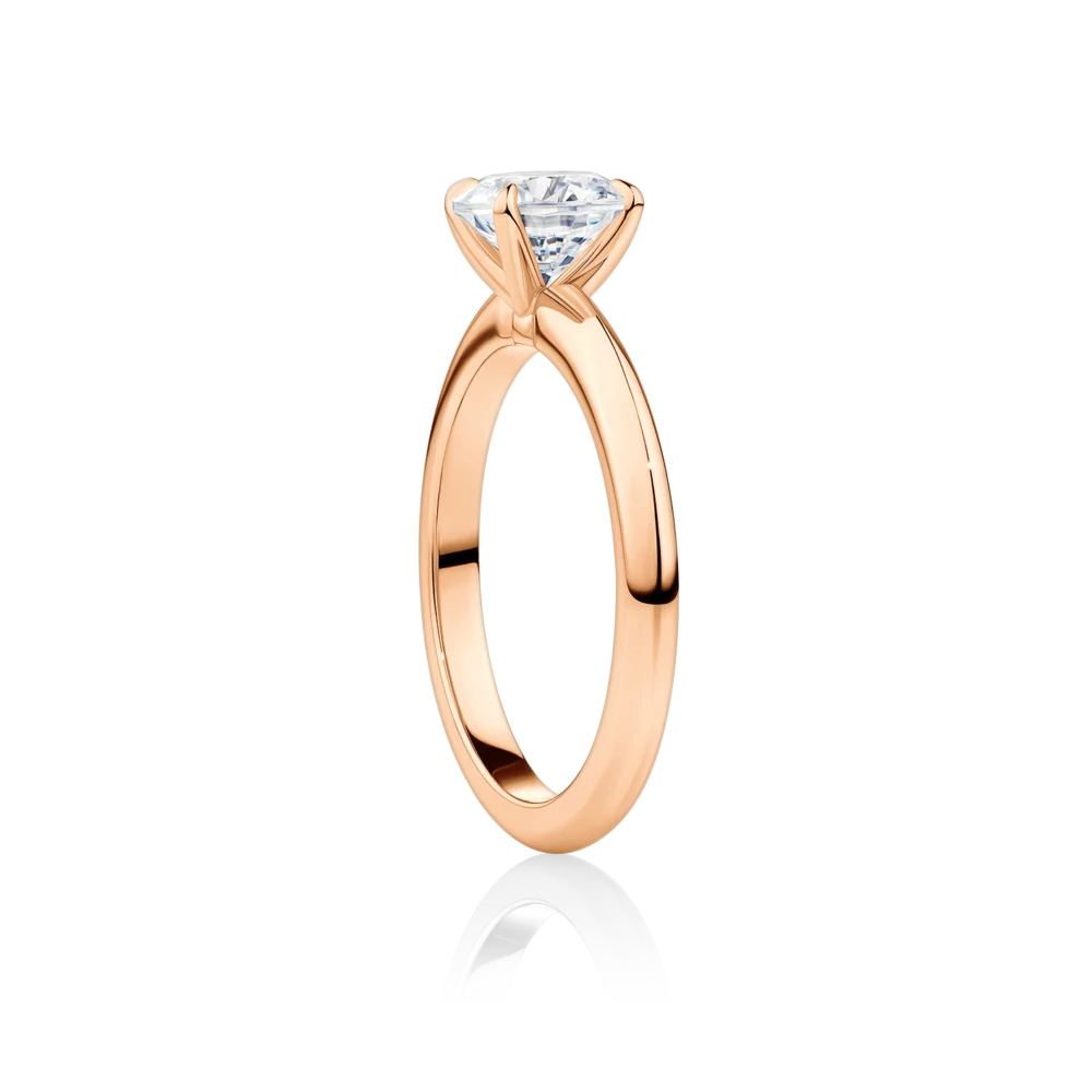 Sundew-side-rose-gold-round-diamond-engagement-ring