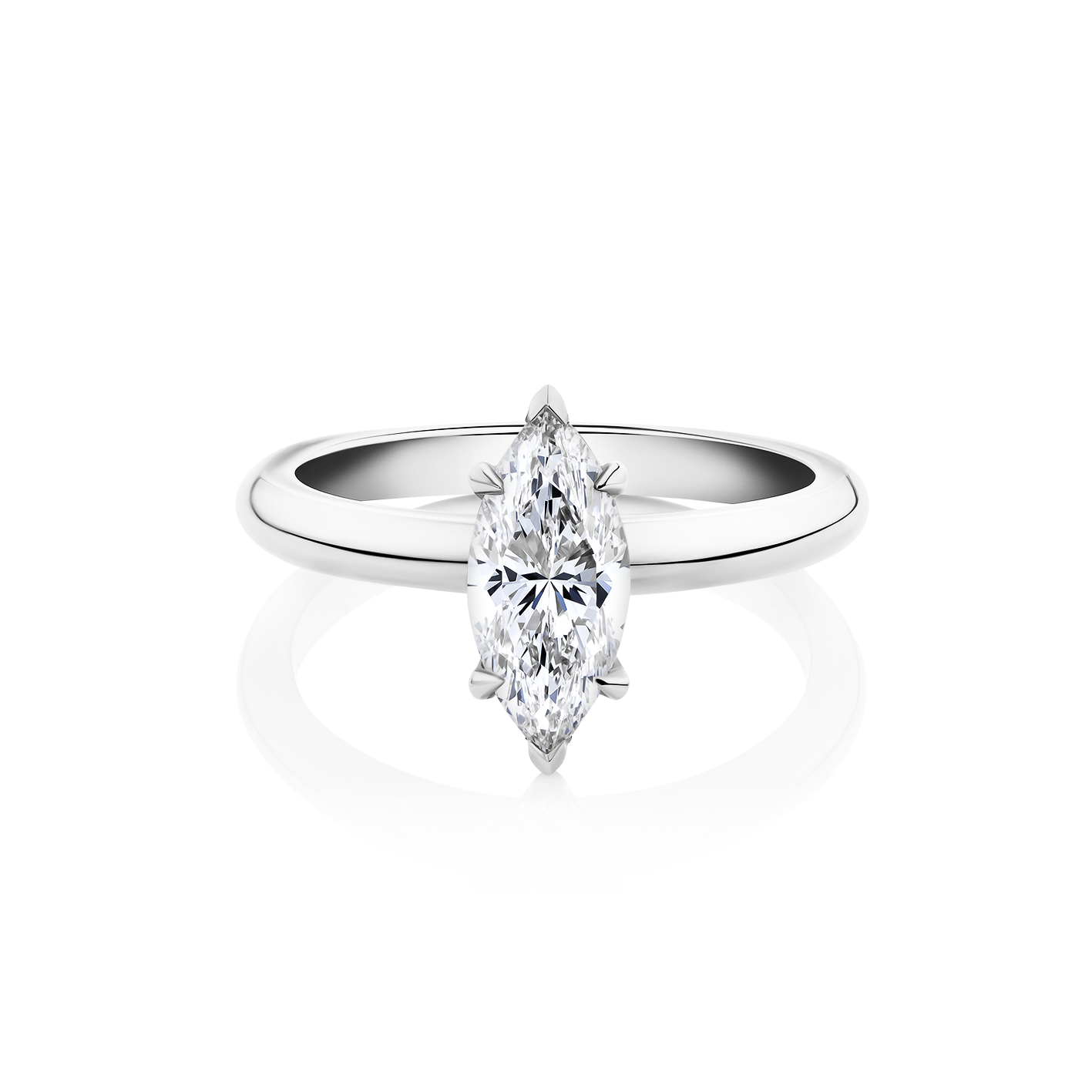 Waratah-Marquise-Platinum-Marquise-Diamond-Engagement-Ring