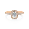 Wattle-emerald-rose-gold-halo-emerald-diamond-engagement-ring