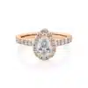 Wattle-pear-rose-gold-halo-pear-diamond-engagement-ring