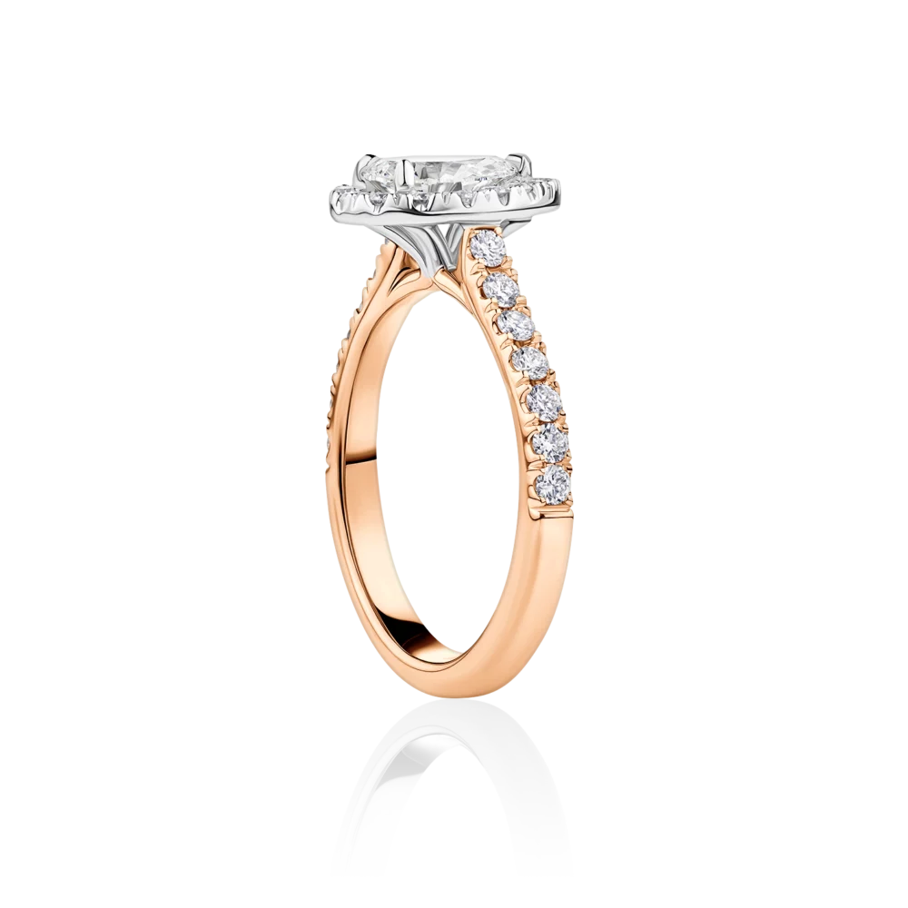 Wattle-pear-rose-gold-two-tone-side-halo-pear-diamond-engagement-ring