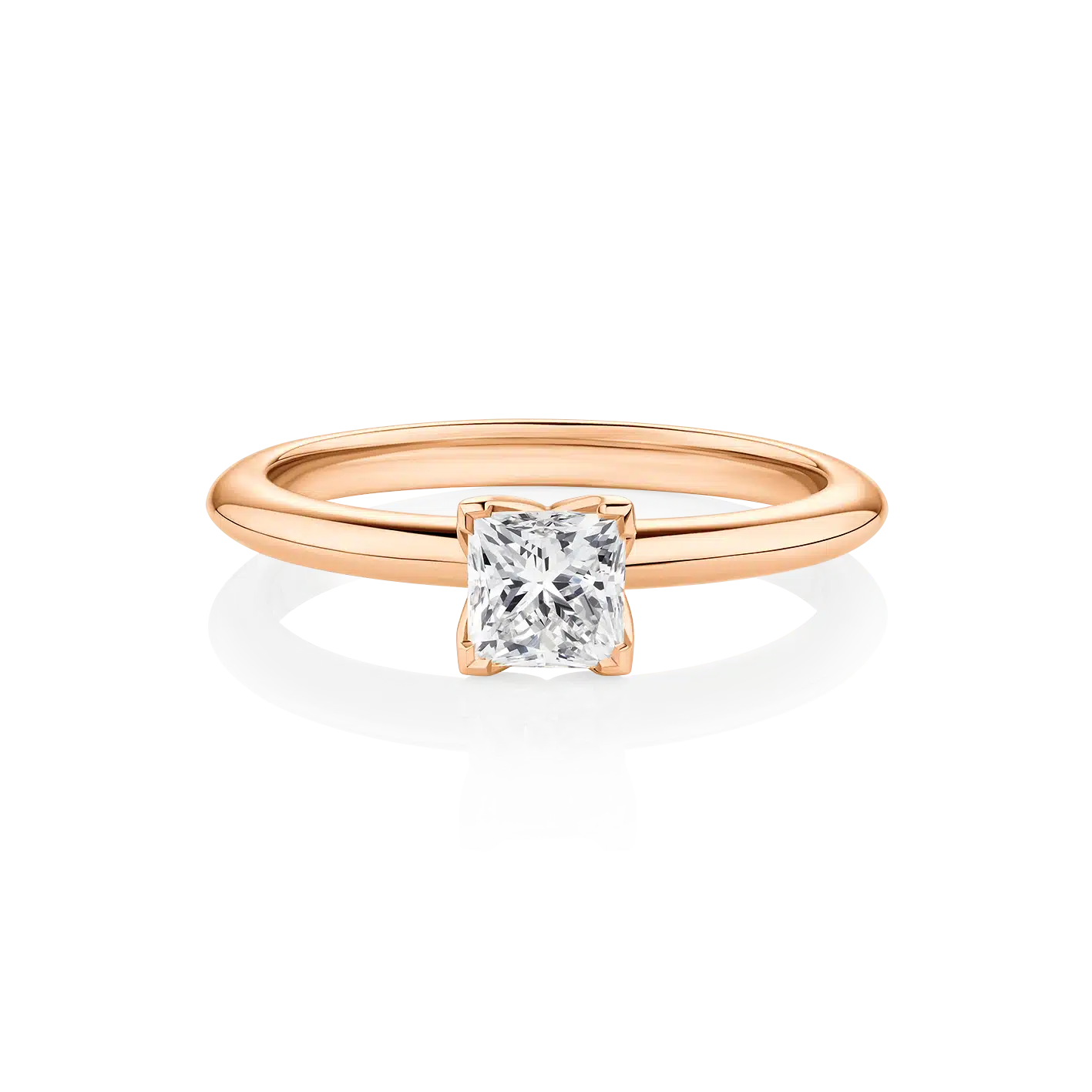 Willow-Princess-Rose-Gold-Princess-Diamond-Engagement-Ring